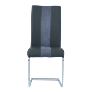 Global Furniture USA D219 Glass Top Rectangular Dining Room Set with D915 Chairs in Grey