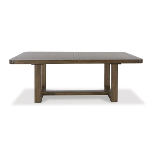 Ashley Furniture Ashley Cabalynn Extendable Wood Dining Table - Light Brown, Light Brown