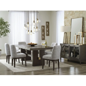 Ashley Furniture Burkhaus Extendable Dining Room Set