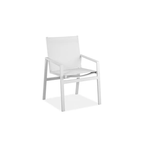 Whiteline Modern Living Rio Outdoor Dining Set, White