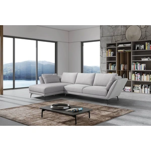 Diven Living Daisy Fabric Sectional Sofa, Shore Toffe