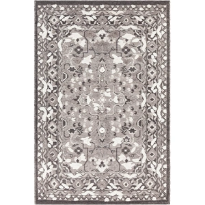 Chandra Daphne Wool/Viscose Rectangular Hand-woven Rug, Composition 1
