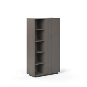 NARBUTAS Arqus Wardrobe w/Metal Pull-Out Hanging Rail & Shelves