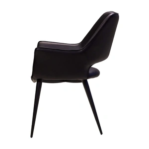 Mobital Stratford Leatherette Armchair, Black