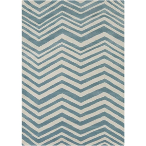 Chandra Davin Rectangular Wool Handmade Rug, Composition 2