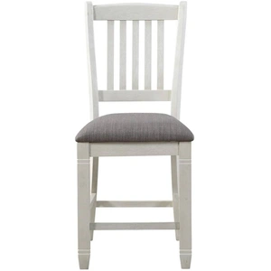 Homelegance Granby Wood/Fabric Counter Height Chair (Set of 2)