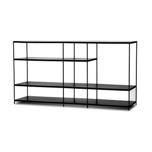 Mobital Etta Metal Small Buffet, Matte Black