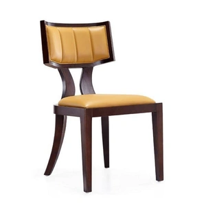 Manhattan Comfort Pulitzer Faux Leather Dining Chair (Set of 2)