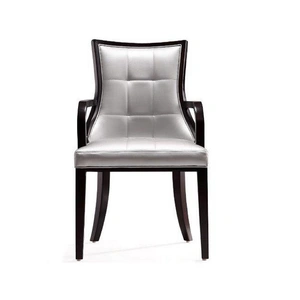 Manhattan Comfort Fifth Avenue Faux Leather Dining Armchair 