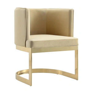 Manhattan Comfort Aura Velvet Dining Chair