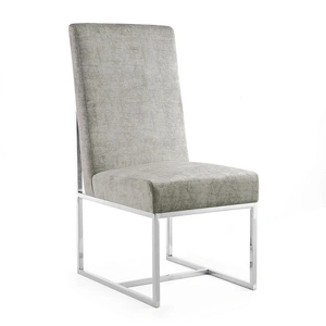 Manhattan Comfort Element Velvet Dining Chair