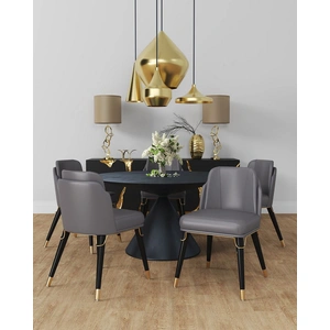 Manhattan Comfort Estelle Faux Leather Dining Chair