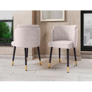 Manhattan Comfort Zephyr Velvet Dining Chair 