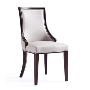 Manhattan Comfort Grand Faux Leather Dining Chair 