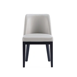 Manhattan Comfort Gansevoort Faux Leather Dining Chair, Set of 2