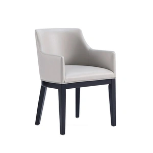 Manhattan Comfort Gansevoort Faux Leather Dining Armchair