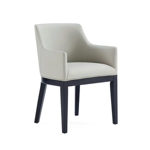 Manhattan Comfort Gansevoort Faux Leather Dining Armchair