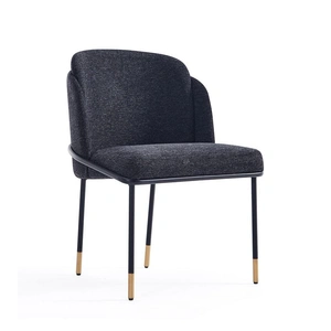 Manhattan Comfort Flor Fabric Dining Chair 
