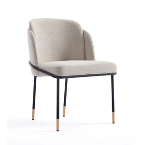Manhattan Comfort Flor Fabric Dining Chair 