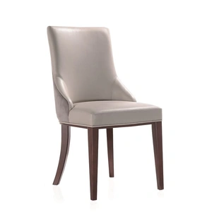 Manhattan Comfort Shubert Faux Leather/Velvet Dining Chair 