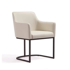 Manhattan Comfort Serena Leatherette Dining Armchair