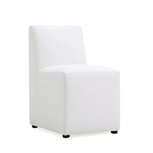 Manhattan Comfort Anna Square Faux Leather Dining Chair 