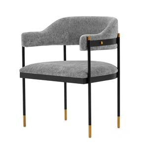 Manhattan Comfort Lia Chenille Dining Armchair 