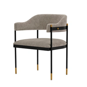 Manhattan Comfort Lia Chenille Dining Armchair 