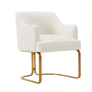 Manhattan Comfort Reeva Leatherette Dining Armchair 