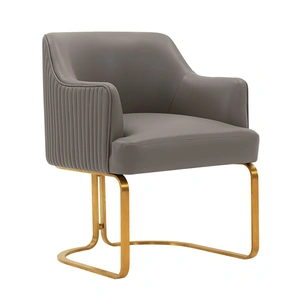 Manhattan Comfort Reeva Leatherette Dining Armchair 