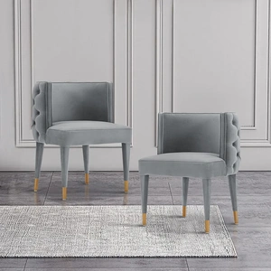Manhattan Comfort Maya Tufted Velvet Dining Chair 