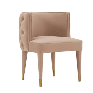 Manhattan Comfort Maya Tufted Velvet Dining Chair 