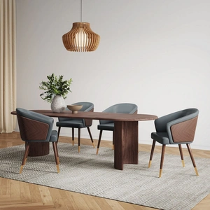 Manhattan Comfort Reeva Leatherette Dining Chair