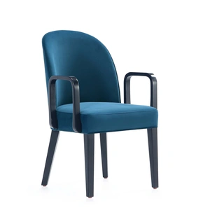 Manhattan Comfort Hillman Upholstered Dining Arm Chair 