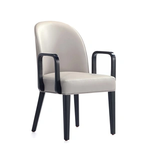 Manhattan Comfort Hillman Upholstered Dining Arm Chair 