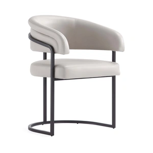 Manhattan Comfort Augusta Leatherette Upholstered Dining Chair 