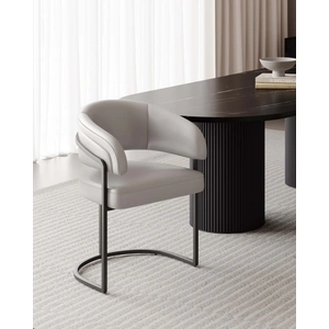Manhattan Comfort Augusta Leatherette Upholstered Dining Chair 