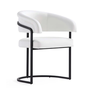 Manhattan Comfort Augusta Leatherette Upholstered Dining Chair 