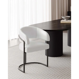 Manhattan Comfort Augusta Leatherette Upholstered Dining Chair 