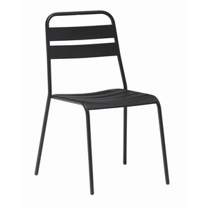 Whiteline Modern Living Belle Outdoor Dining Chair, Gray (Set of 4)