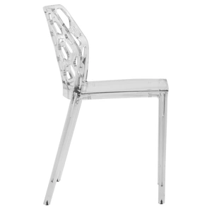 LeisureMod Dynamic Plastic Dining Chair