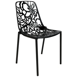 LeisureMod Devon Outdoor Aluminum Dining Chair