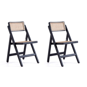 Manhattan Comfort Pullman Folding Dining Chair (Set of 2)