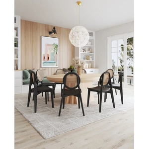 Manhattan Comfort Versailles Round Dining Chair (Set of 2)