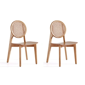 Manhattan Comfort Versailles Round Dining Chair (Set of 2)
