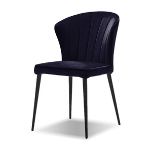 Mobital Ariel Velvet/Leather Dining Chair (Set of 2)