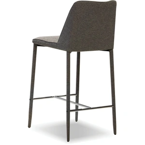 Mobital Billings Fabric Counter Stool, Dark Grey (Set of 2)