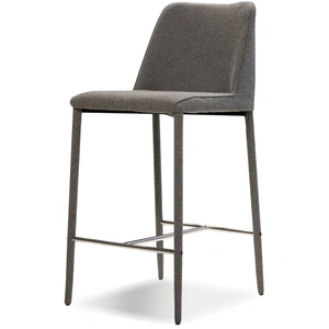 Mobital Billings Fabric Counter Stool, Dark Grey (Set of 2)