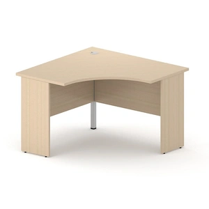 NARBUTAS Optima Plus 47.2-inch Crescent Office Desk