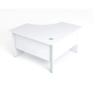 NARBUTAS Optima Plus 47.2-inch Crescent Office Desk